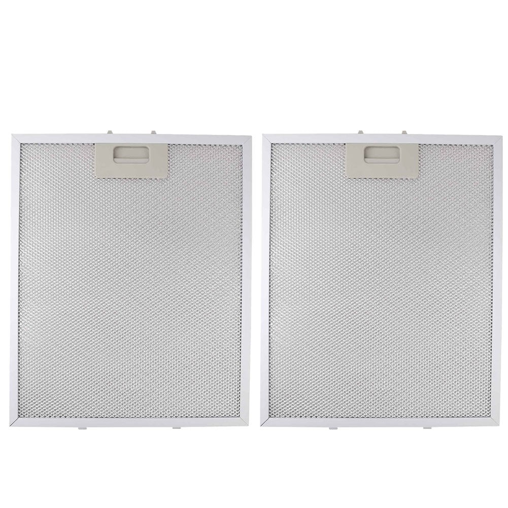2X Kitchen Exhaust Grease Filter For Range Hood Metal Grease Filter