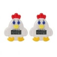 thumbnail image 1 of 2X Kitchen LCD Digital 99 Minute 59 SEC Countdown Clip Hen Alarm Tool, 1 of 4