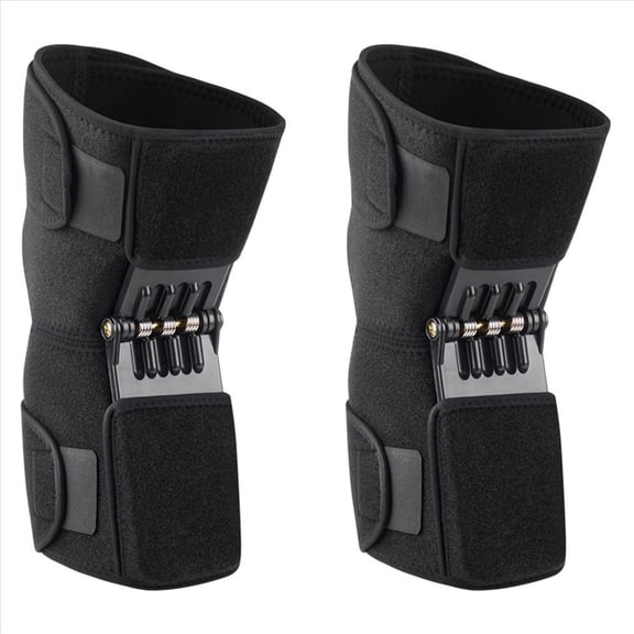 2X Knee Support Medical Power Lift Weakly Brace Joint Spring Stabilizer Gym Sports Heath Care Leg Stretcher