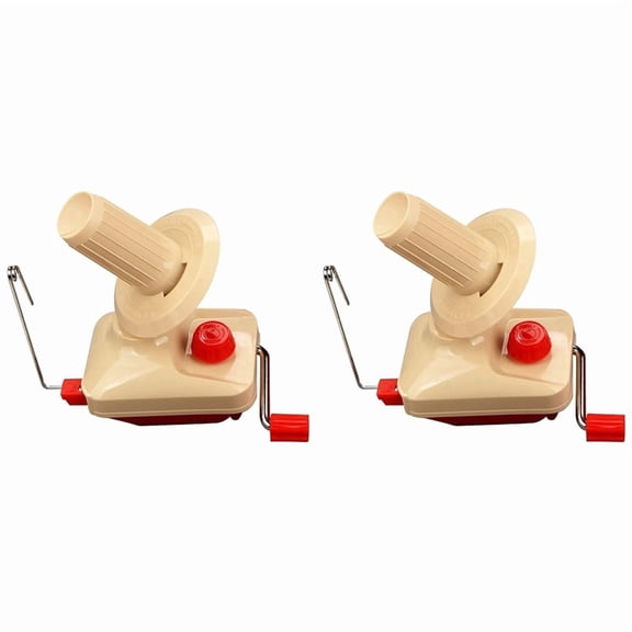 2X Knitting Hand Operated Yarn Ball Winder, Swift Convenient Ball Winder, Yarn Roller Machine