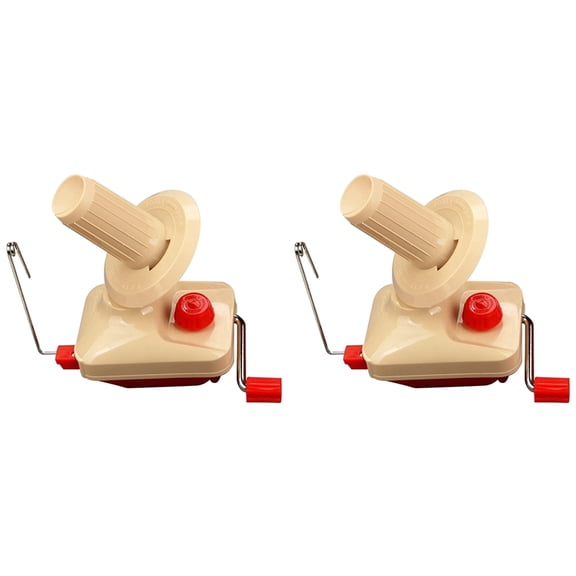 2X Knitting Hand Operated Yarn Ball Winder, Swift Convenient Ball Winder, Yarn Roller Machine