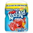 thumbnail image 1 of Pack of 2 - Kool-Aid Summer Blast Tropical Punch Flavored Powdered Drink Mix (19 Oz Canister) Packaging May Vary, 1 of 5
