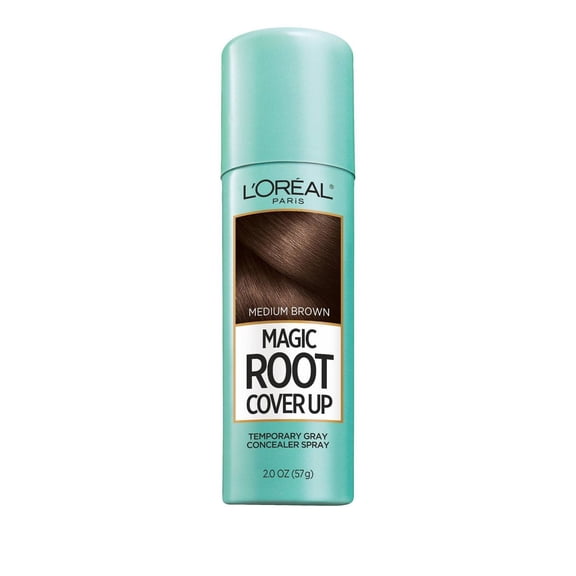 2X - L'Oreal Paris Magic Root Cover Up - Medium Brown - 2.0oz