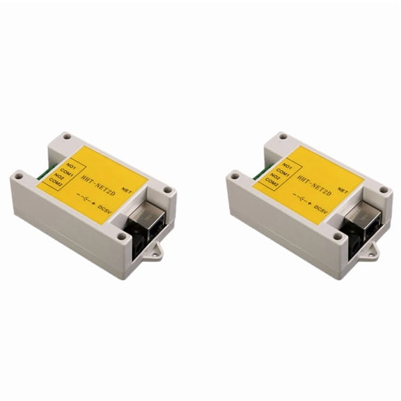 2X LAN Ethernet 2-Way Relay Board Delay Switch /UDP Controller Network Relay