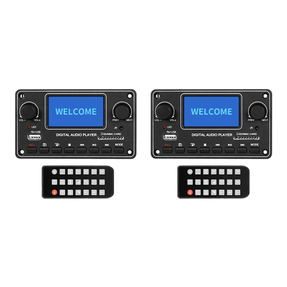 2X LCD MP3 Player Module 28X64 Display Bluetooth Digital Audio Decoder Board TDM157 USB SD BT FM for Car Home Amplifier