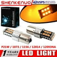 thumbnail image 1 of 2X LED Front Turn Signal Blinker Light Bulbs 1156 7506 3497 Amber Yellow 3000K, 1 of 10