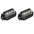 thumbnail image 1 of 2X LED License Plate Light Waterproof License Plate Tail Light for Trailers, RV, Trucks, Boats, 1 of 8