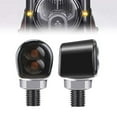 thumbnail image 1 of 2X LED Motorcycle Turn Signals Indicator Amber Blinker Light Lamp, 1 of 6