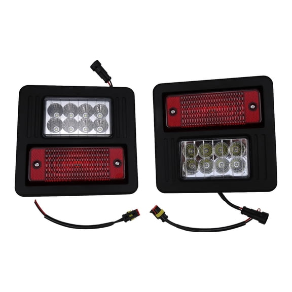 2X LED Rear Light Assembly 6670284 For Bobcat 553 751 753 773 883 A220 A300 A770