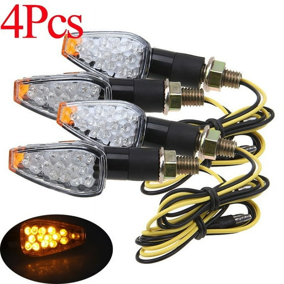 2X LED Turn Signal Light for Kawasaki Ninja 250R 300 500R 650 650R H2 H2R ZX10R