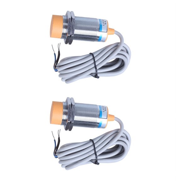 2X LJC30A3-H-Z/AY 1-25mm Capacitance Proximity Sensor Switch PNP NC DC 6-36V 300MA,2 x Capacitive Proximity Switch