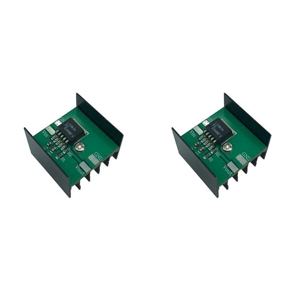 2X LT1963 Power Module Low Ripple Power Supply 5V Power Module Integrated Separate Rectification,2 x LT1963 Power Module,black