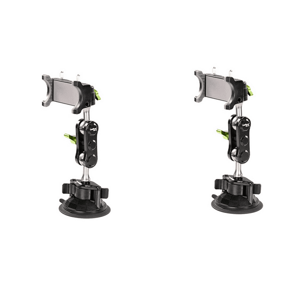 2X LanParte New Phone Holder Car Phone Holder Stabilizer Phone Selfie Stick 360 Rotating Bracket