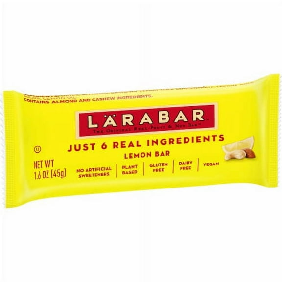 2X-Larabar Lemon Fruit & Nut Bar - 1.6 oz