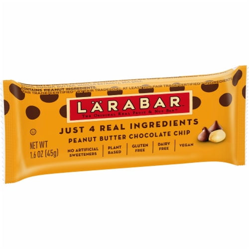 2X-Larabar Peanut Butter Chocolate Chip Fruit & Nut Bar - 1.6 oz