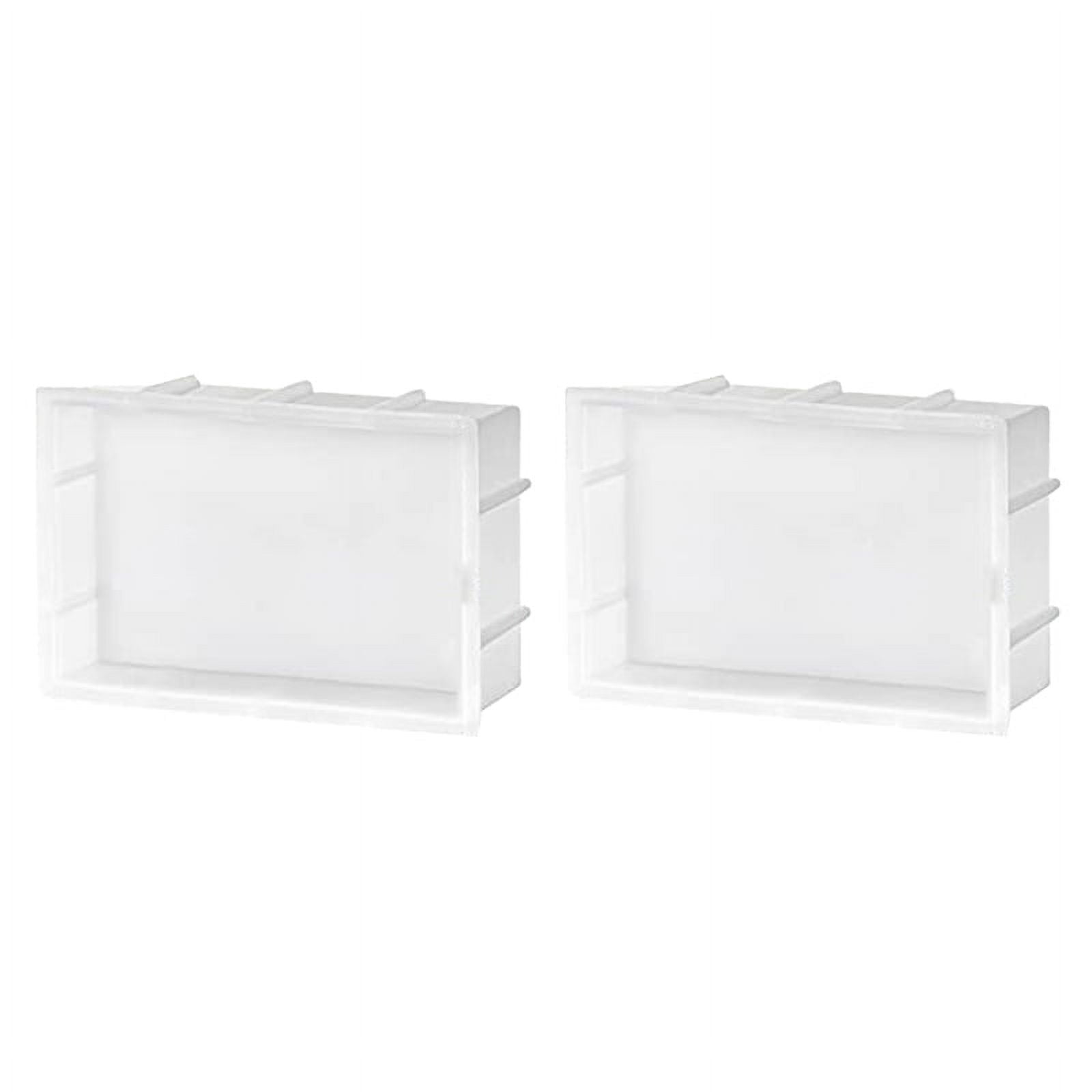 2X Large Resin Molds, Rectangle Silicone Molds for Casting, Epoxy Flower Preservation