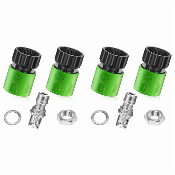 2X Lawn Mower Deck Wash Kit, Deck Wash Adapter Attachment Kit, Riding Lawn Mower Cleaning Accessories,