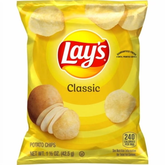2X-Lay's Classic Potato Chips - 1.5 oz