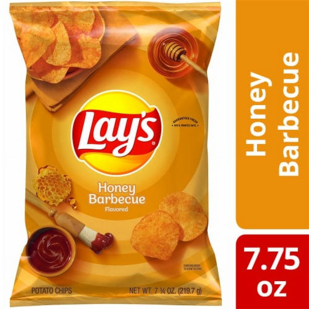 2X-Lay's Honey Barbecue Potato Chips - 7.75 oz