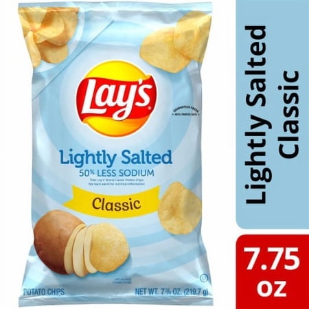 2X-Lay's Lightly Salted Classic Potato Chips - 7.75 oz