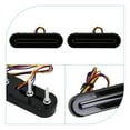 2X Led Car Truck Drl Light Bar Brake Flowing Turn Signal Stop Tail