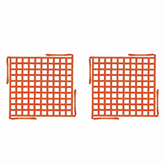 2X Lifting Net 3.28 X 3.28 Ft, Lifting Net Straps for Hoist 661lbs Load Capacity, Nylon Sling Hoisting Net
