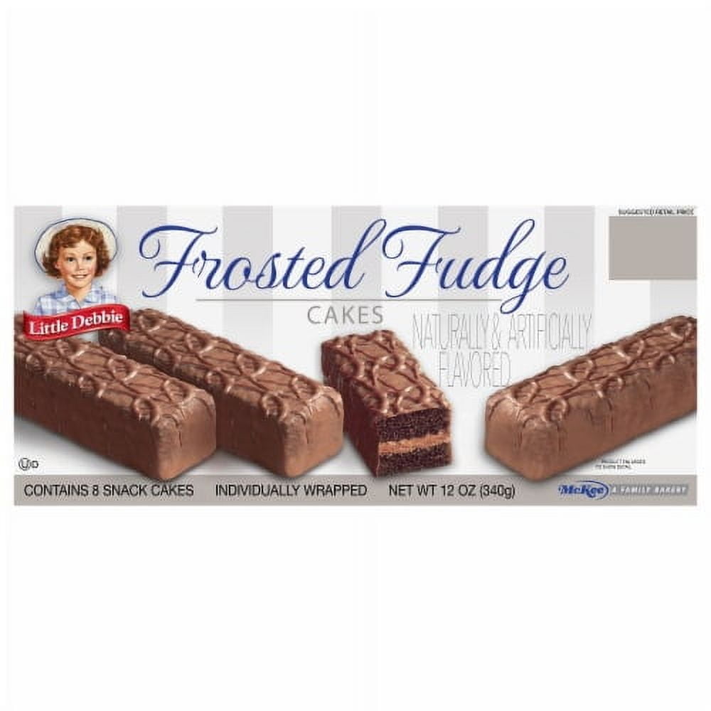 2X - Little Debbie Frosted Fudge Cakes 8 ct / 1.5 oz.