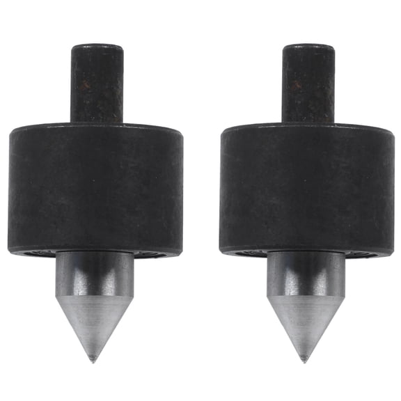 2X Live Center Head for Lathe Machine Revolving Centre Diy Accessories for Mini Lathe Woodworking,2x Woodworking lathe Center Head,black