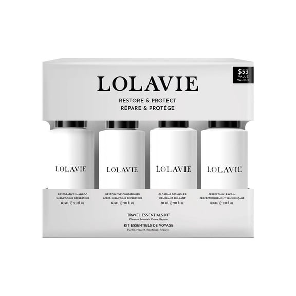 2X - LolaVie Restore Protect Travel Kit - 4pc - Ulta Beauty