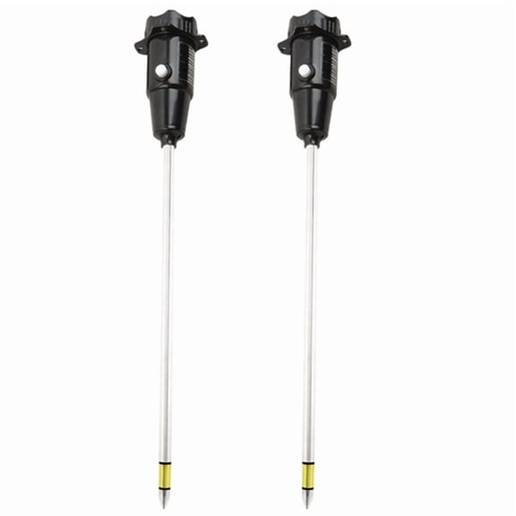 2X Long Probe Deep Soil PH Moisture Meter 2 in-1 Tester-Professional Test Hygrometer
