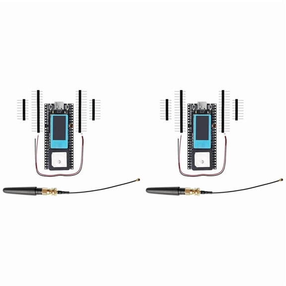 2X Lora Wireless Tracker  LoRa Meshtastic Asset Tracker SX1262 Wi-Fi Bluetooth GPS Tracker 433-510MHZ for Bike Car