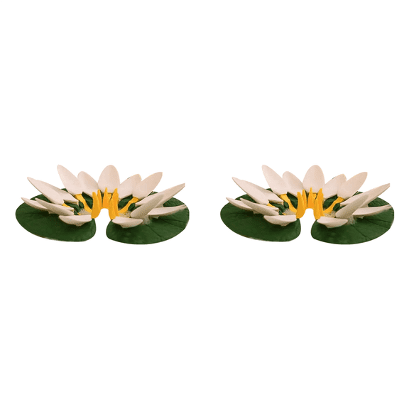 2X Luxurious Floating Lotus Bath Glass Holder with Wine Bottle Holder is Used for Elegant Bathroom Decoration.,2 x Bathing wine glass rack,As Shown