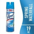 thumbnail image 1 of 2X - Lysol Disinfectant Spray, Sanitizing&nbsp;Antibacterial&nbsp;Spray, Spring Waterfall, 19 oz, 1 of 5