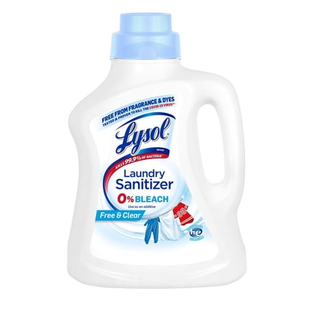 Lysol Free & Clear Laundry Sanitizer 90 oz