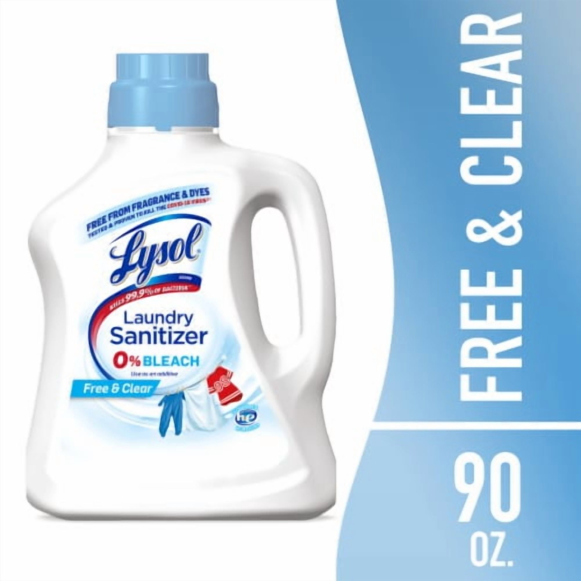 2X-Lysol Laundry Sanitizer Liquid Crisp Linen - 90 fl oz