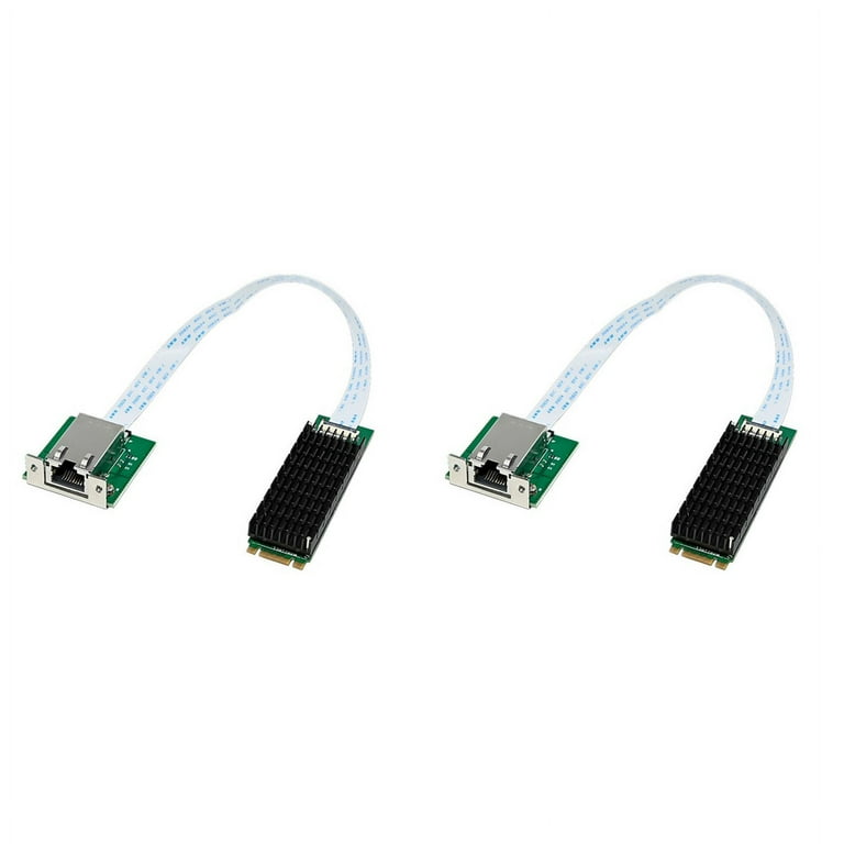 2X M.2 B+M Single-Port 10GbE Network Card RJ45 Ethernet Network