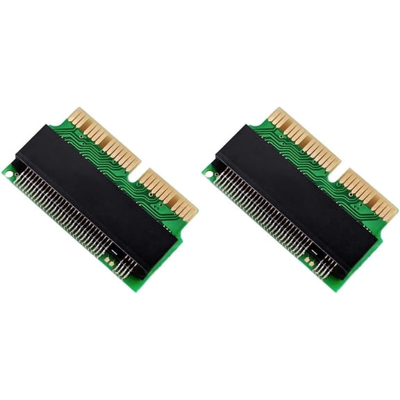 2X M.2 NVME SSD Convert Adapter Retina Mid 2013 2014 2015 2016 2017, for A1465 A1466 A1398 A1502