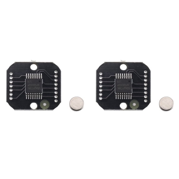 2X MT6835 Magnetic Encoder Module PWM/SPI Brushless Motor 21BIT Encoder Can Replace AS5048