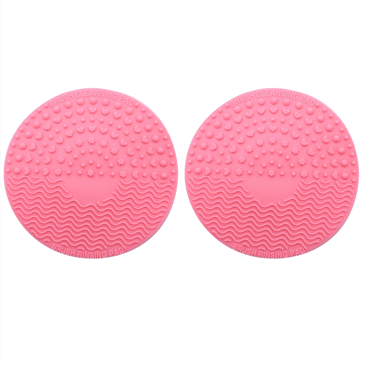 2X Makeup Brush Cleansing Pad Palette Brush Cleaner Cleaning Mat