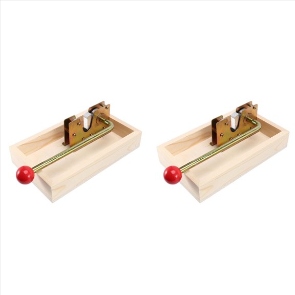 2X Manual Macadamia Nut Opener Cracker Machine Walnut Nutcracker Sheller Tool Opening