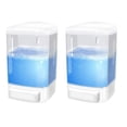 thumbnail image 1 of 2X Manual Soap Dispenser 1000Ml Wall Mount Bathroom Commercial for Kitchen Restaurant, 1 of 6