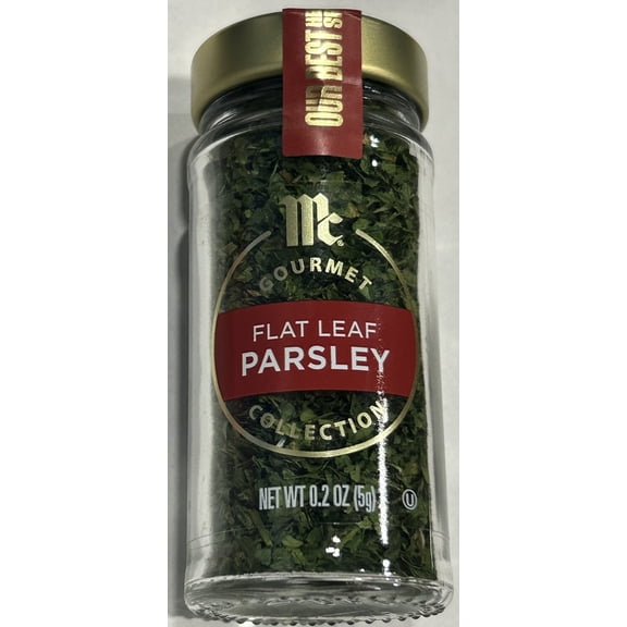 2X-McCormick Gourmet All Natural Flat Leaf Parsley Shaker - 0.2 oz
