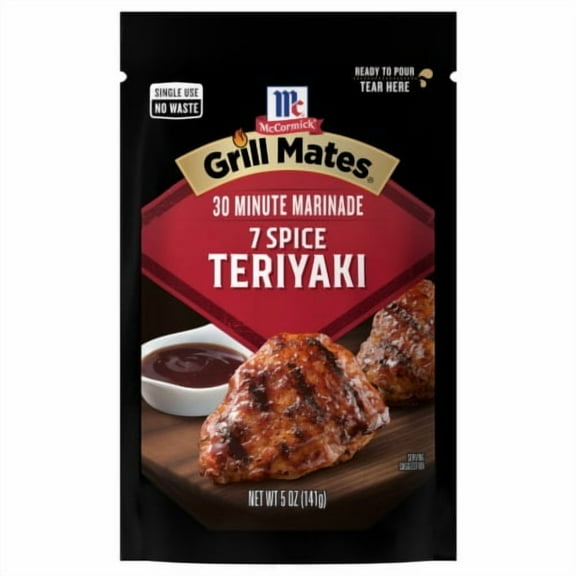2X-McCormick Grill Mates 7 Spice Teriyaki 30 Minute Marinade - 5 oz