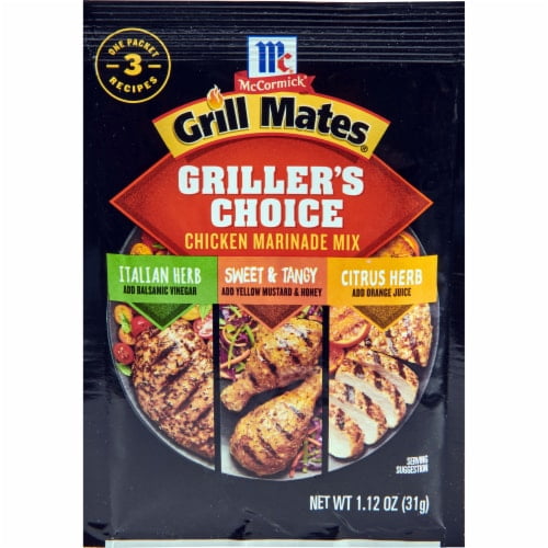 2X-McCormick Grill Mates Griller's Choice Chicken Marinade Mix - 1.12 oz