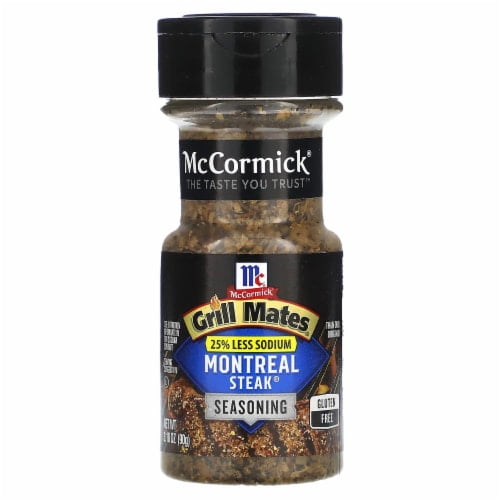 2X-McCormick Grill Mates Reduced Sodium Montreal Steak Seasoning - 3.18 oz