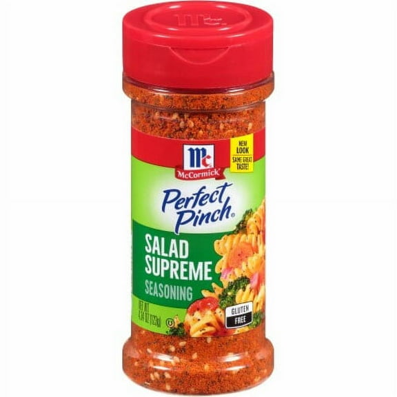 Pack of 2 - Mccormick Perfect Pinch Salad Supreme Seasoning, 4.34 Oz Packaging May Vary