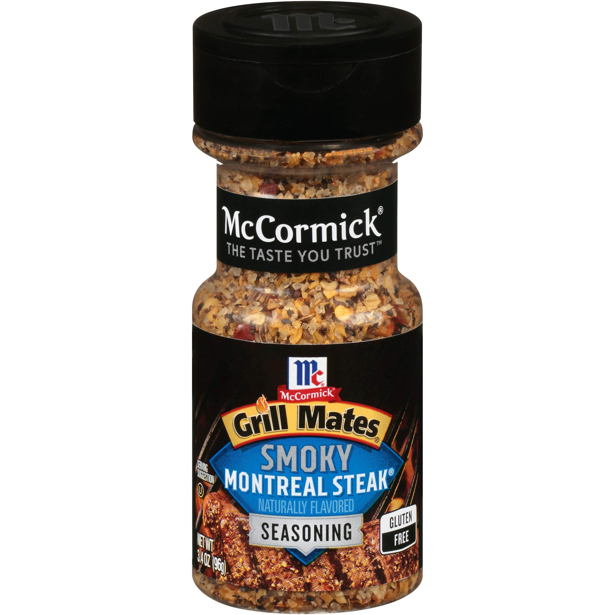 2X Mccormick Grill Mates Smoky Montreal Steak Seasoning, 3.4 Oz