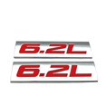 2X Metal 2.5L Car Emblem Door Fedner Sticker Premium Sport Turbo 3D 2.5