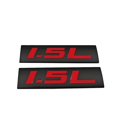 2X Metal 2.5L Car Emblem Door Fedner Sticker Premium Sport Turbo 3D 2.5