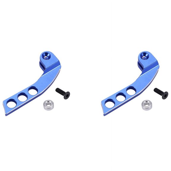 2X Metal 4-Hole Transmitter Neck Strap Balancer Adjuster for Futaba Radiolink X9D RC Remote Control,Blue Vertical